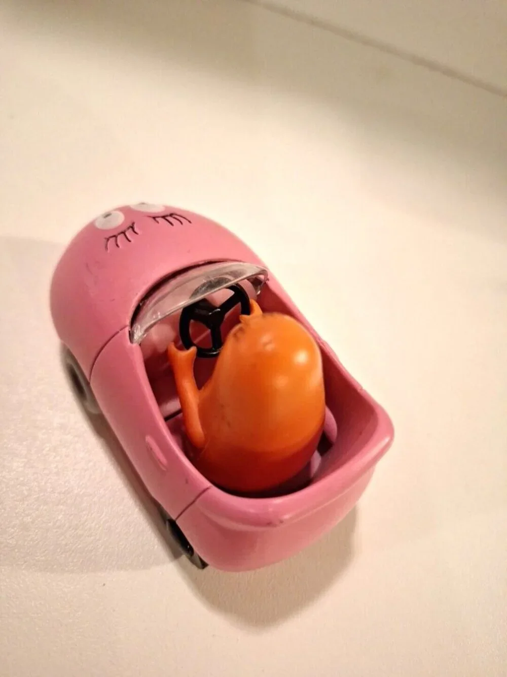 Barbapapa Driving Pink Car 3